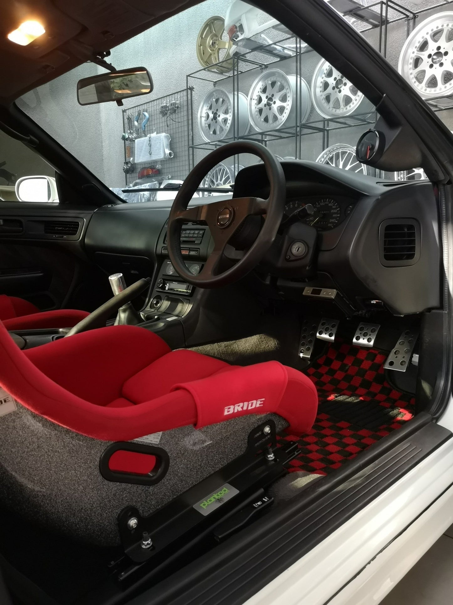 Planted Seat Bracket- Nissan 240SX (1989-1998) LOW - Passenger / Right  *For Side Mount Seats Only*