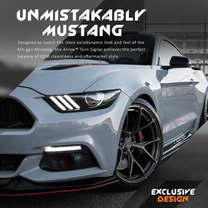 AURA PRO 15-17 Mustang: Arrow Turn + Interior + Grille w- Bluetooth APP and Remote Controlled