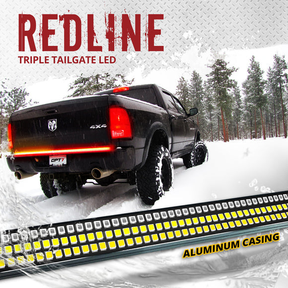 AURA LED Lighting Kit for Truck Bundle (Grille LED Kit + DreamColor Underglow LED Kit - Remote Control + Tailgate Triple Light Bar)
