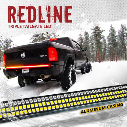 AURA LED Lighting Kit for Truck Bundle (Grille LED Kit + DreamColor Underglow LED Kit - Remote Control + Tailgate Triple Light Bar)
