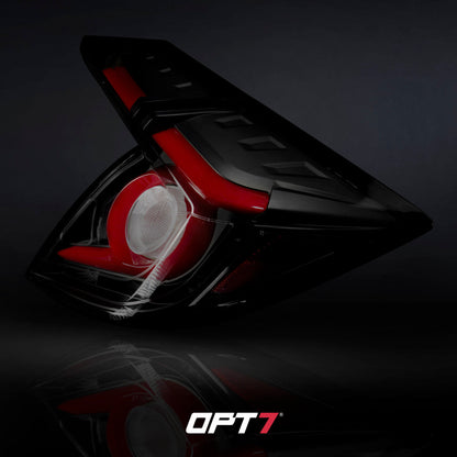 AURA PRO for Civic Hatchback LED Lighting Bundle: OLED Tail lights + Interior + Grille w- Bluetooth APP and Remote Controlled