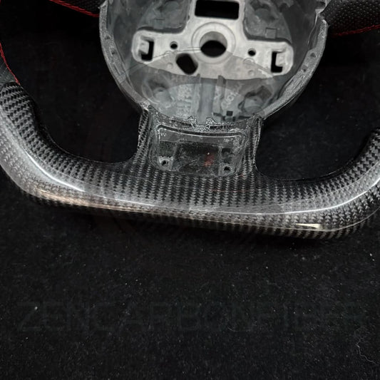 IN STOCK - 2012-2016 Audi B8.5/8V A3/A4/A5 Carbon Fiber Steering Wheel(NO Paddle Shifters)