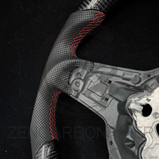 IN STOCK - 2015-2021 Volkswagen/VW Golf MK7 GTI/R/Jetta GLI DSG Carbon Fiber Steering Wheel