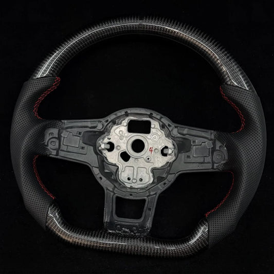 IN STOCK - 2015-2021 Volkswagen/VW Golf MK7 GTI/R/Jetta GLI DSG Carbon Fiber Steering Wheel