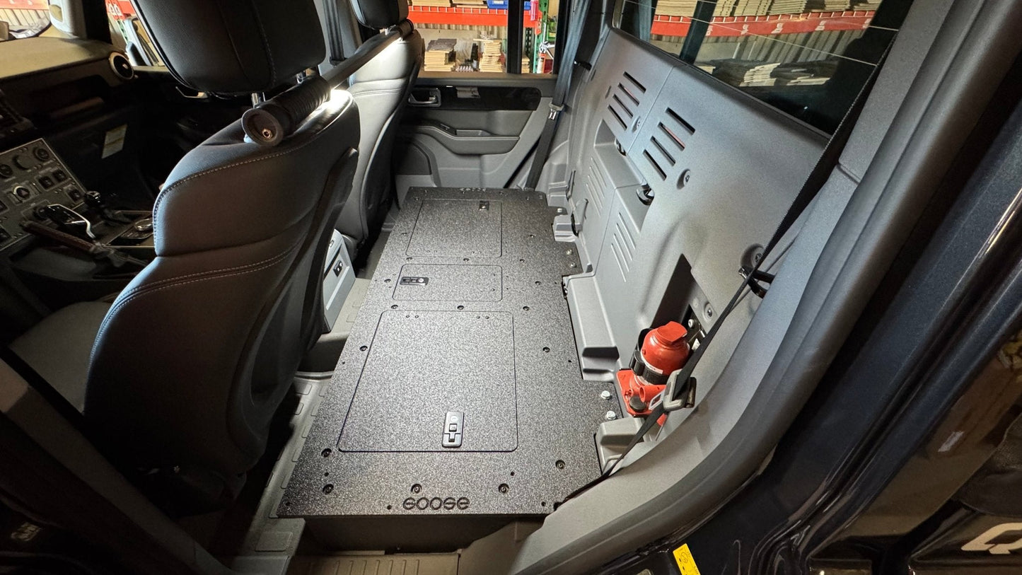Ineos - Grenadier Quartermaster - 2025-Present - 1st Gen - Explore Series - Second Row Seat Delete Plate System 100%