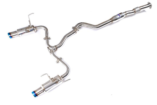 Invidia [22-26 WRX] N1 Twin Outlet Single Layer Tip Cat-Back Exhaust