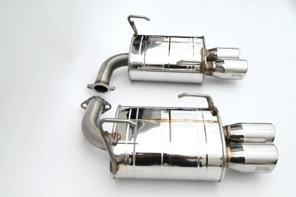 Invidia [22-26 WRX] Q300 3.5in. Rolled Dual Wall S.S Tip Axle-back Exhaust