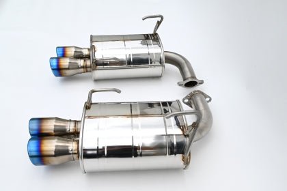 Invidia [22-26 WRX] Q300 3.5in. Rolled Dual Wall T.I Tip Axle-back Exhaust