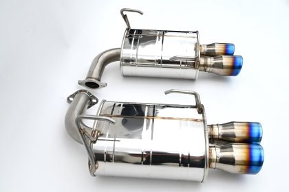 Invidia [22-26 WRX] Q300 3.5in. Rolled Dual Wall T.I Tip Axle-back Exhaust