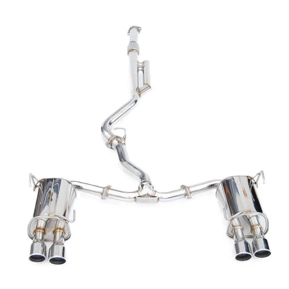 Invidia [22-26 WRX] Q300 Rolled Stainless Steel Tip Cat-Back Exhaust