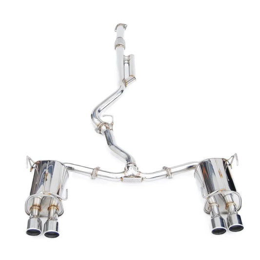Invidia [22-26 WRX] Q300 Rolled Stainless Steel Tip Cat-Back Exhaust