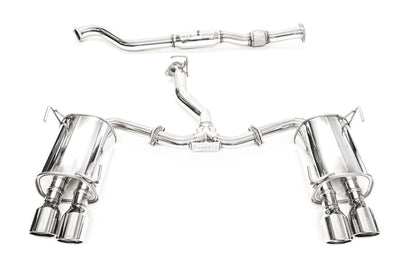 Invidia [22-26 WRX] Q300 Rolled Stainless Steel Tip Cat-Back Exhaust | HS22WRXG3S
