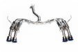 Invidia [22-26 WRX] R400 Gemini Single Layer Quad Titanium Tip Cat-Back Exhaust