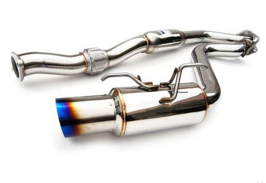 Invidia [22-26 WRX] Single N1 Titanium Burnt Tip Cat-back Exhaust