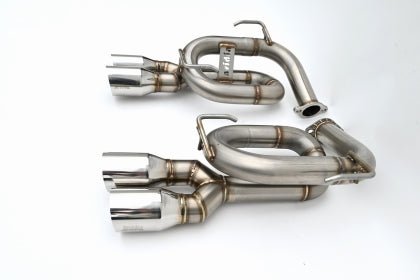 Invidia [22-26 WRX] Twin Loop 3.5in. Single Layer S.S Tip Axle-Back Exhaust