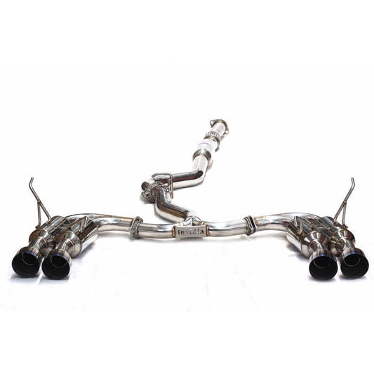 Invidia [11-14 WRX Hatch, 08-14 STI Hatch] Gemini R400 SS Tip Cat Back Exhaust