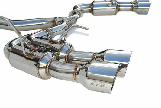 Invidia [15-21 WRX] [15-21 WRX STI] Gemini R400 Cat-Back Exhaust - Stainless Steel Quad Tips