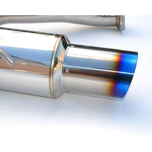 Invidia [15-21 WRX/STI] Racing Series Cat Back Exhaust Titanium Tip