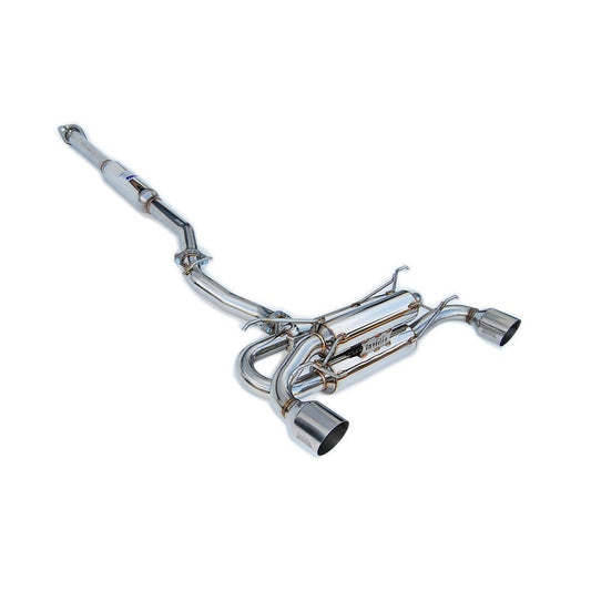 Invidia [13-21 BRZ/FR-S/86] [22-26 BRZ/GR86] Gemini R400 Cat-Back Exhaust - Dual Stainless Steel Tips