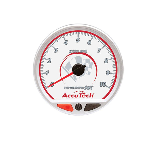 Longacre AccuTech SMi 'Stepper Motor' Memory Tachometer - Silver 52-44381