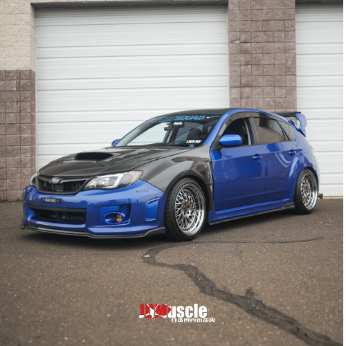 JDMuscle [08-14 STI / 11-14 WRX GRB/GVB] Tanso Carbon Fiber/FRP OE Style Fenders *Special Order*No Cancellation*