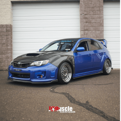 JDMuscle [08-14 STI / 11-14 WRX GRB/GVB] Tanso Carbon Fiber/FRP OE Style Fenders *Special Order*No Cancellation*