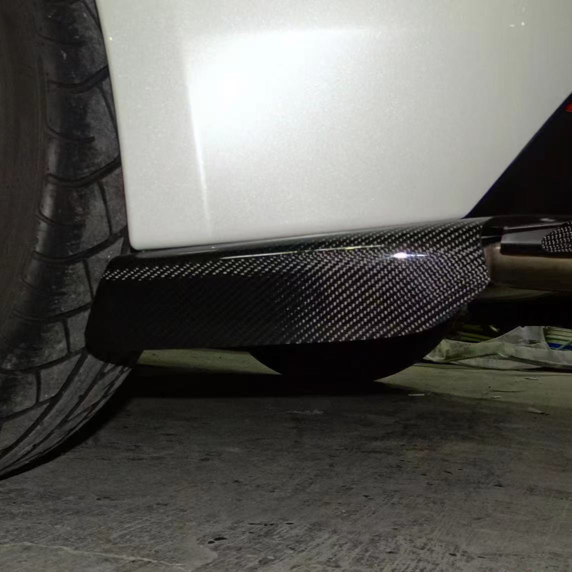JDMuscle [08-14 WRX/STI] Carbon Fiber Rear Spats V1