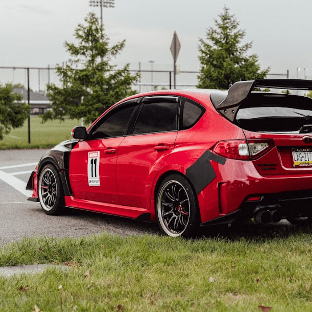 JDMuscle [08-14 WRX/STI] Carbon Fiber/FRP Fenders VS Style
