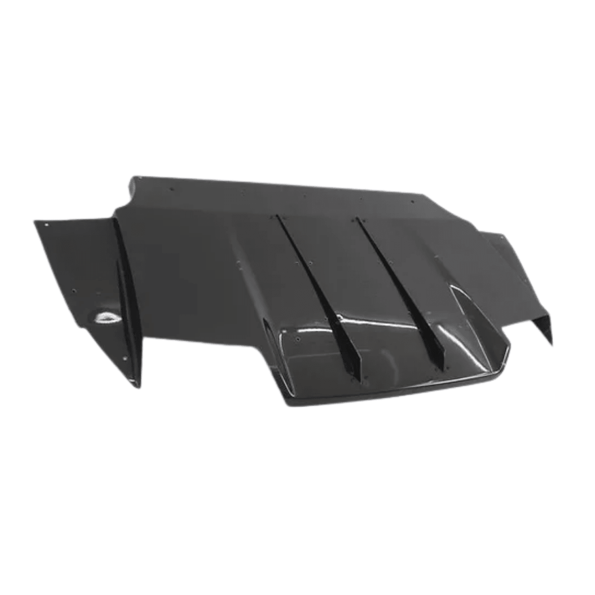 JDMuscle [11-14 WRX/STI Sedan] Carbon Fiber VS Style Rear Diffuser