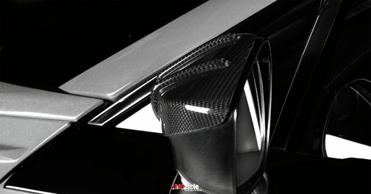 JDMuscle [13-21 BRZ/FRS/86] RAR Style Pre-Preg Carbon Fiber Side Mirror Covers