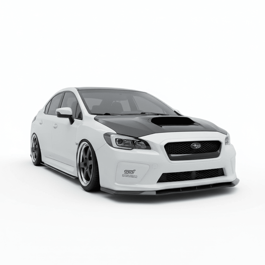 JDMuscle [15-17 WRX/STI] Fog Light Covers-Gloss Black/Paint Matched