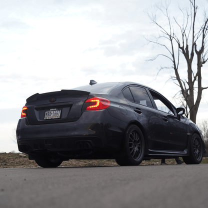JDMuscle [15-21 WRX/STI] Carbon Fiber Trunk Duck Bill V5