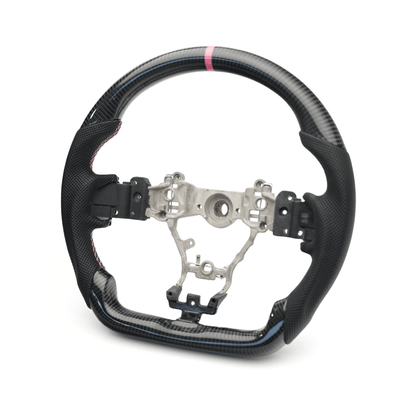 JDMuscle [15-21 WRX/STI] Carbon Lite Series Carbon Fiber Steering Wheel