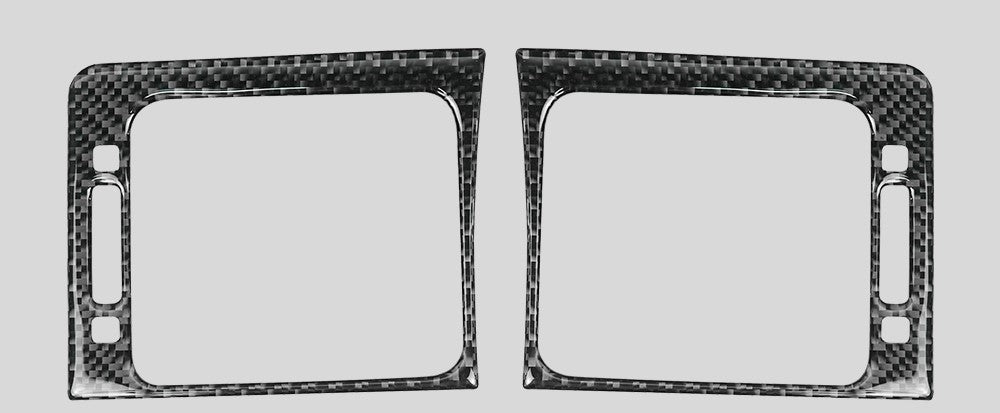 JDMuscle [15-21 WRX/STI] P&S Series Carbon Fiber Vent Frame Sticker Trim Covers | JDM-WRX15-PS-007026*Clearance*No Returns*