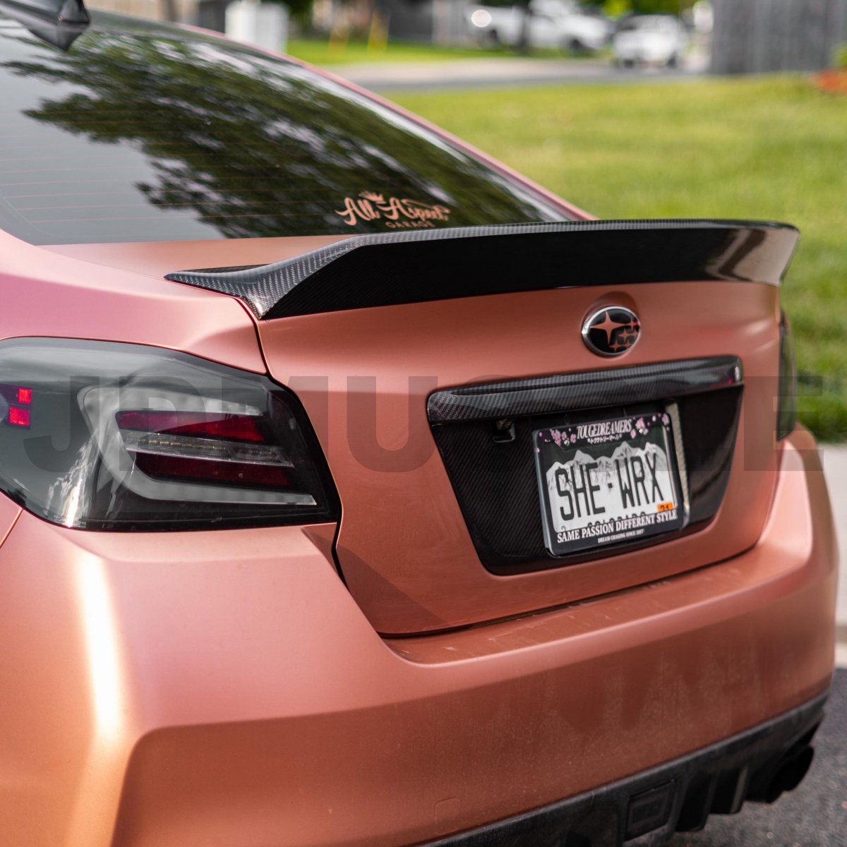 JDMuscle [15-21 WRX/STI] V4 Duck Bill-Paint Matched/Gloss Black *CLEARANCE*NO RETURNS*