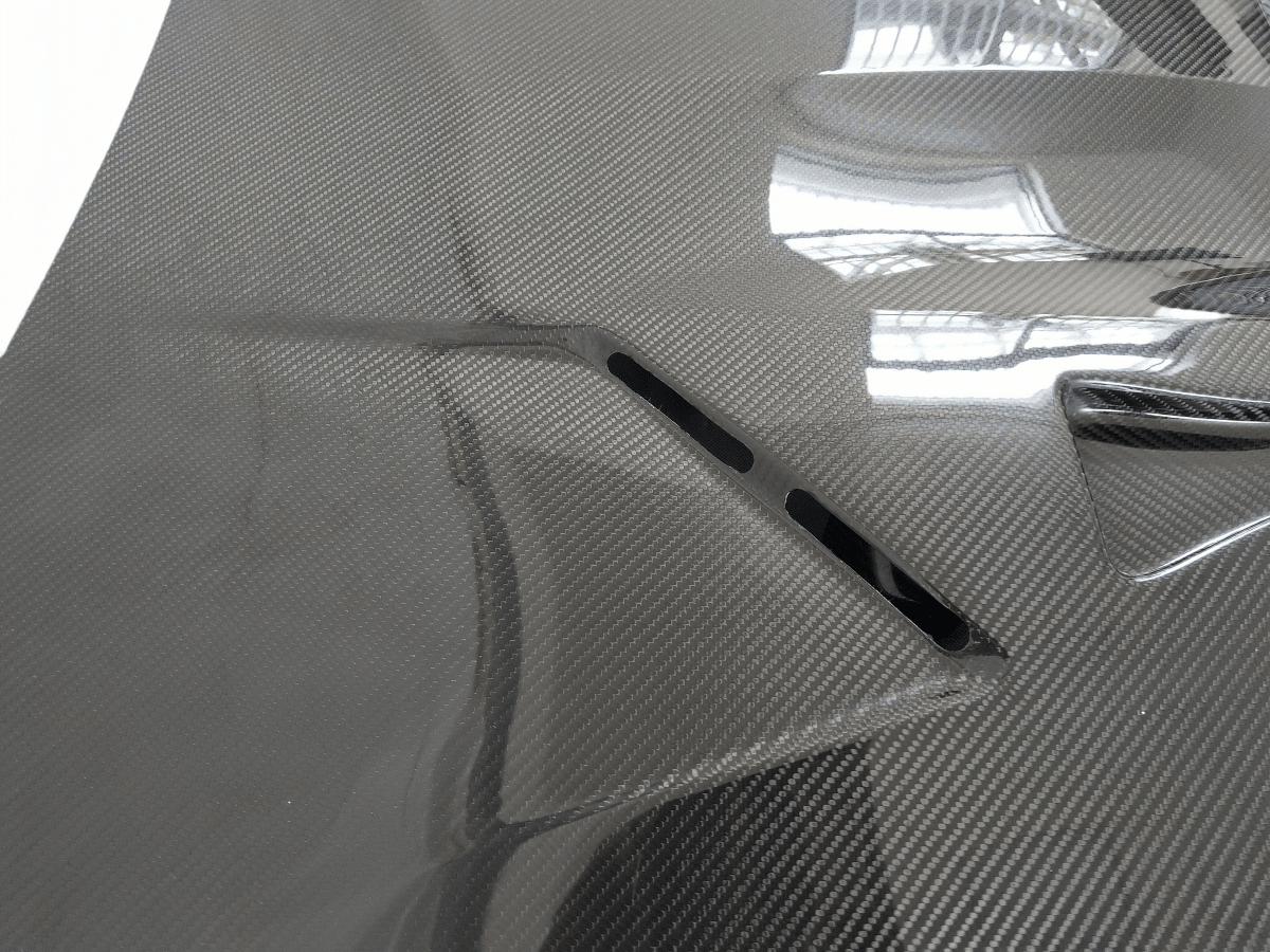 JDMuscle [17-24 GT-R] Carbon Fiber Hood - VS Style