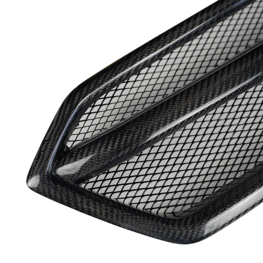 JDMuscle [18-21 WRX/STI] Vacuum-Infused Carbon Fiber Grille V3