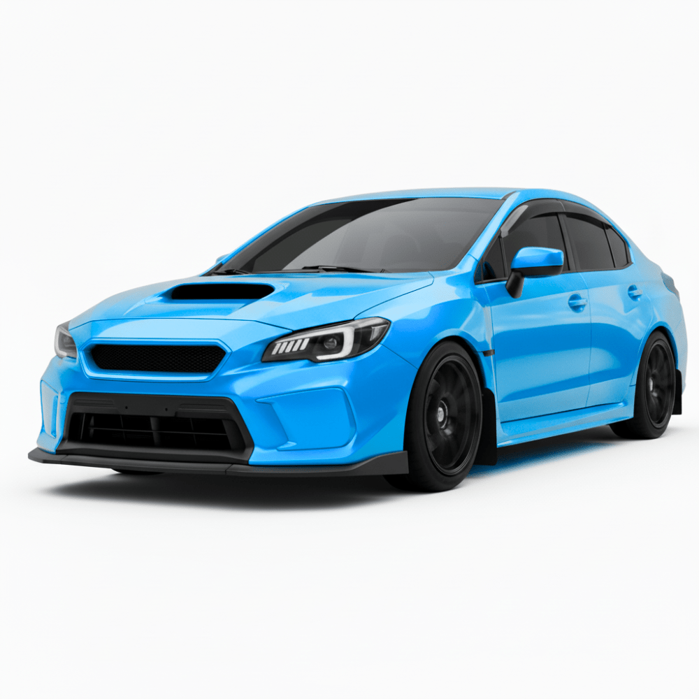 JDMuscle [18-21-WRX/STI] Fog Light Covers - Paint Matched / Gloss Black