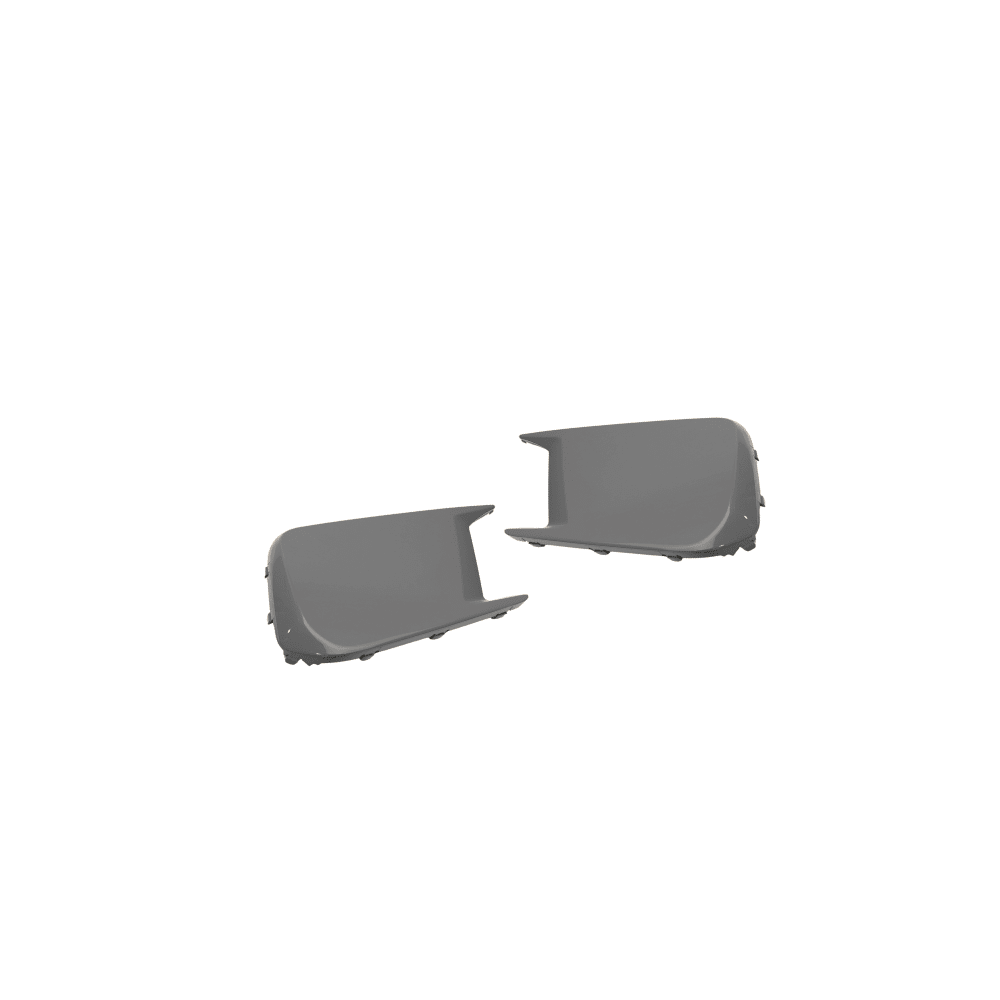 JDMuscle [18-21-WRX/STI] Fog Light Covers - Paint Matched / Gloss Black