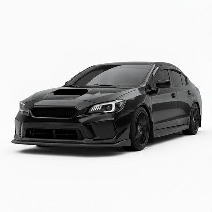 JDMuscle [18-21-WRX/STI] Fog Light Covers - Paint Matched / Gloss Black