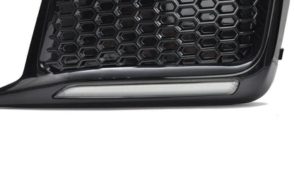JDMuscle [18-21 WRX/STI] JDM Style Sequential Turn+Drl Bezel w/o Fog Light
