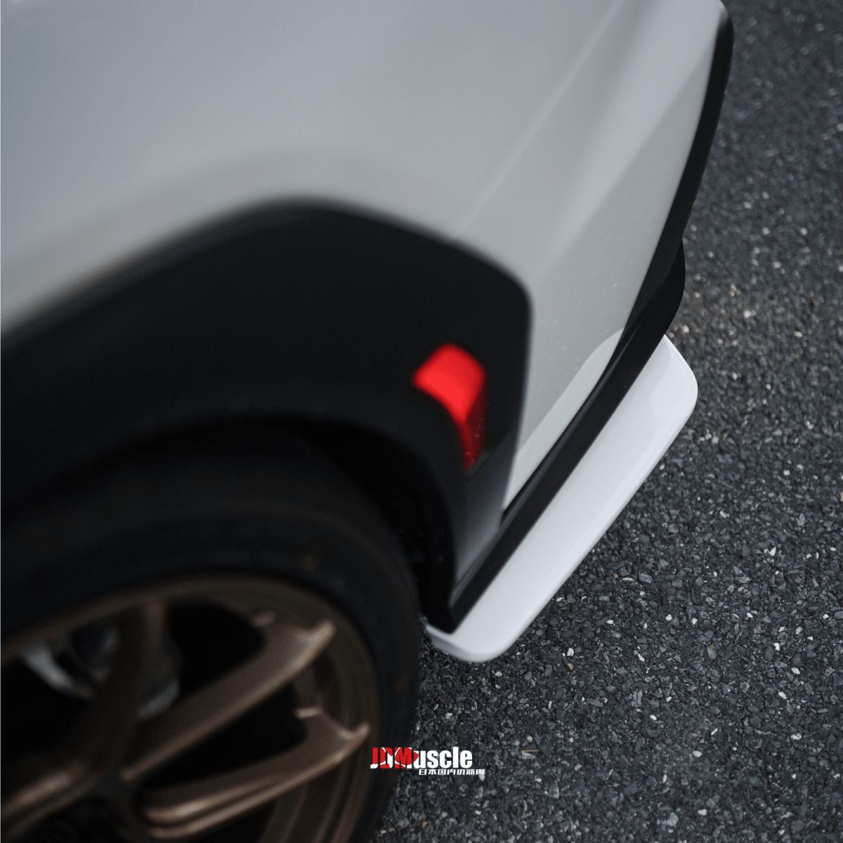 JDMuscle [22-26 WRX] Spec STI Aero Combo  | M6Y Ceramic White
