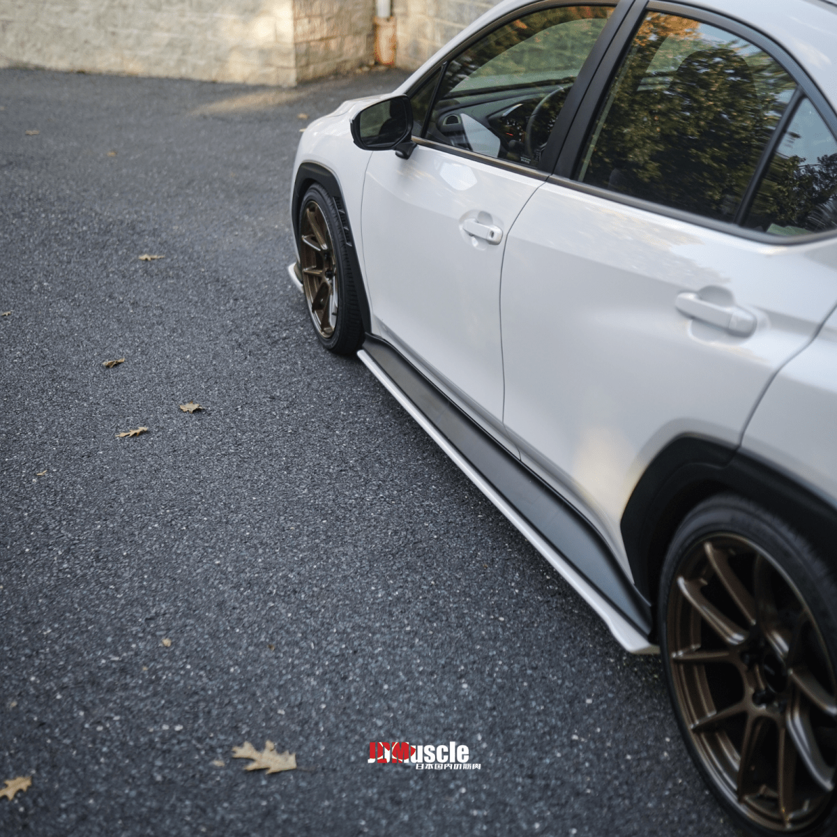 JDMuscle [22-26 WRX] Spec STI Aero Combo  | M6Y Ceramic White