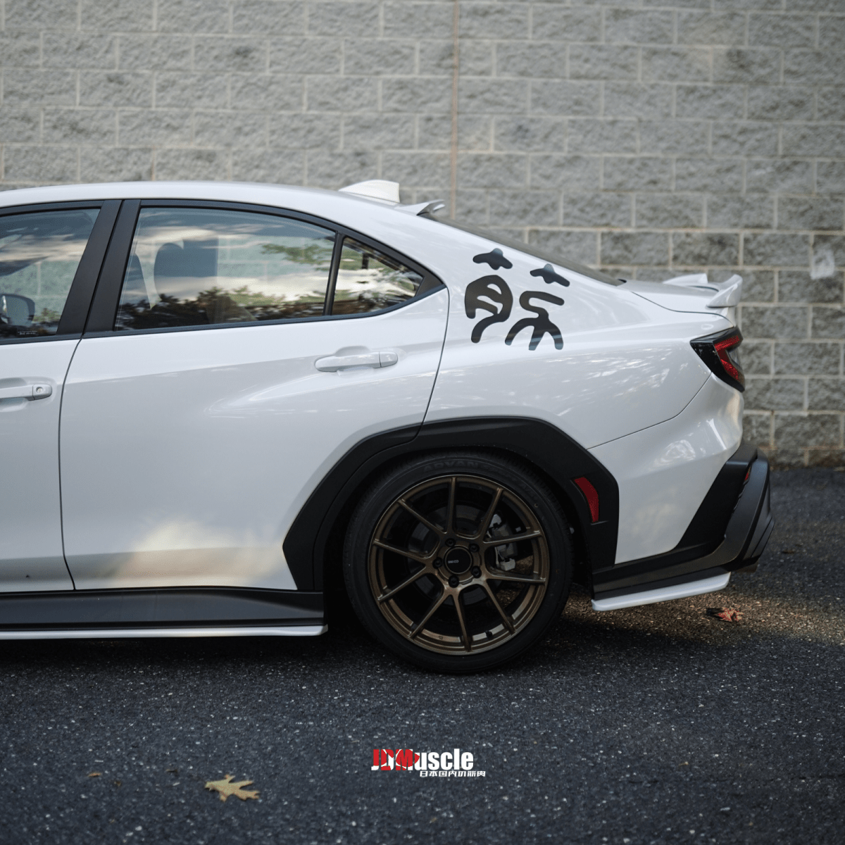 JDMuscle [22-26 WRX] Spec STI Aero Combo  | M6Y Ceramic White