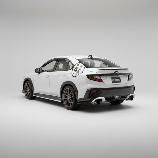JDMuscle [22-26 WRX Base Only] Vacuum-Infused V7 Carbon Fiber Duck Bill Low Profile Spoiler