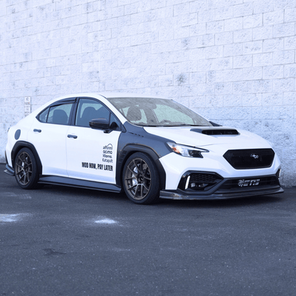 JDMuscle [22-26 WRX] Carbon Fiber CS Style Front Lip
