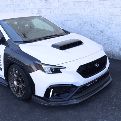 JDMuscle [22-26 WRX] Carbon Fiber CS Style Front Lip
