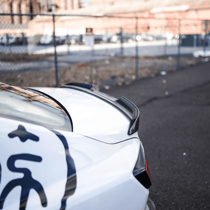 JDMuscle [22-26 WRX] Spec STI OE Style Carbon Fiber Duck Bill/ Low Profile Spoiler