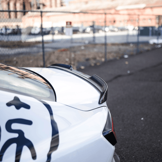 JDMuscle [22-26 WRX] Spec STI OE Style Carbon Fiber Duck Bill/ Low Profile Spoiler