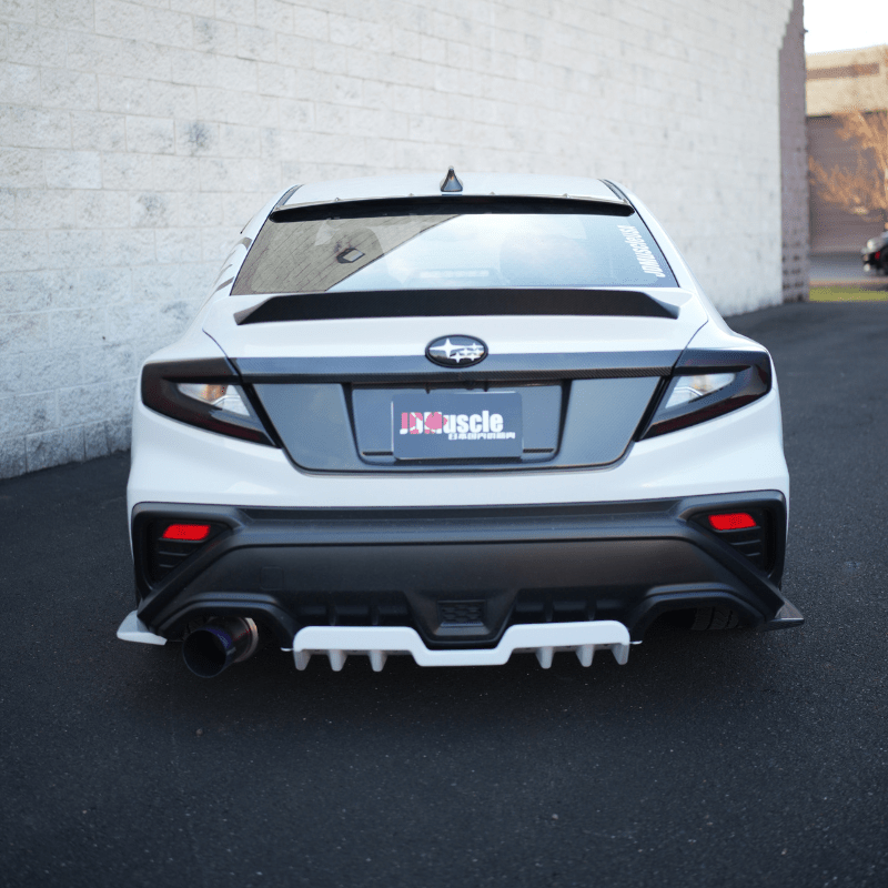 JDMuscle [22-26 WRX] V3 Carbon Fiber Duck Bill Low Profile Spoiler